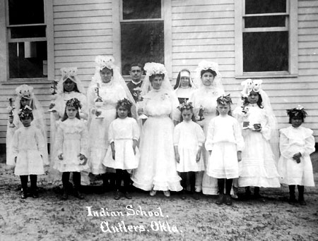 Indian School, Antlers, Oklahoma