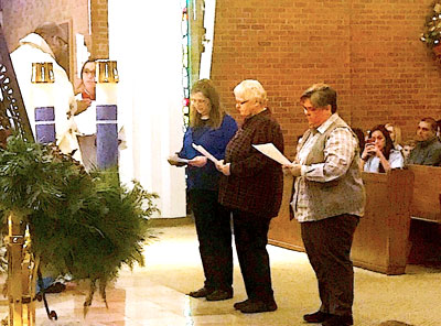 Sisters in Midland renew their vows.