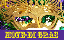 Mardi-gras mask