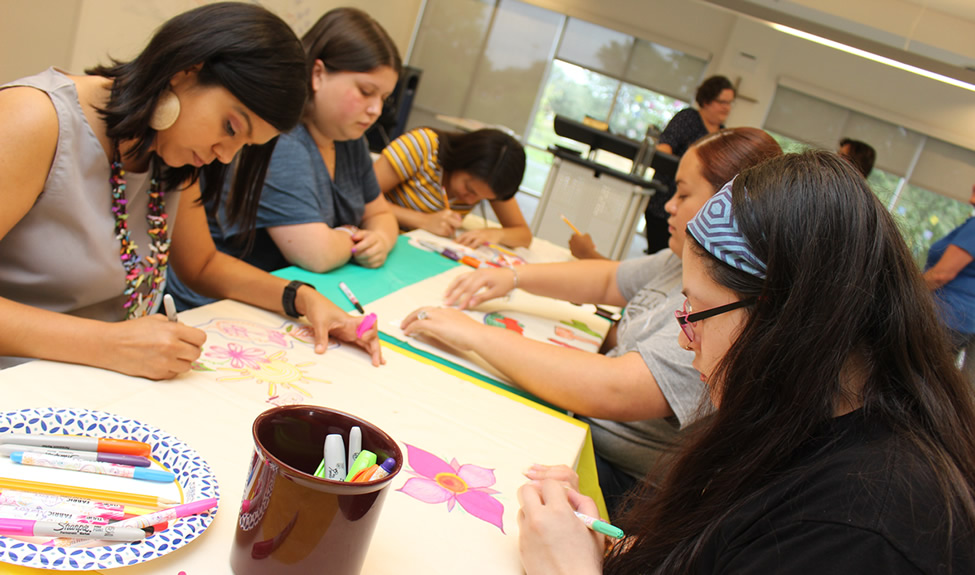 Female students at the Center for Women in Church and Society